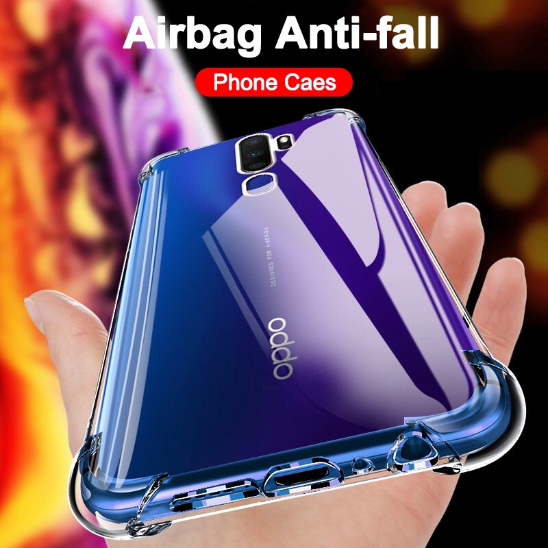 Ốp điện thoại TPU chống va đập cho OPPO A5S A7 A12 F9 F11 Pro A31 A15 A15S A16 A16K A16E A91 A92 A93 A94 A95 A96 A52 A53 A54 A55 A74 A76 A32 A33 A5 A9 2020 Reno 3 4 5 5F 6 6Z 7
