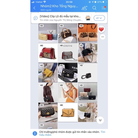 Túi Quảng Châu F1 săn Sale