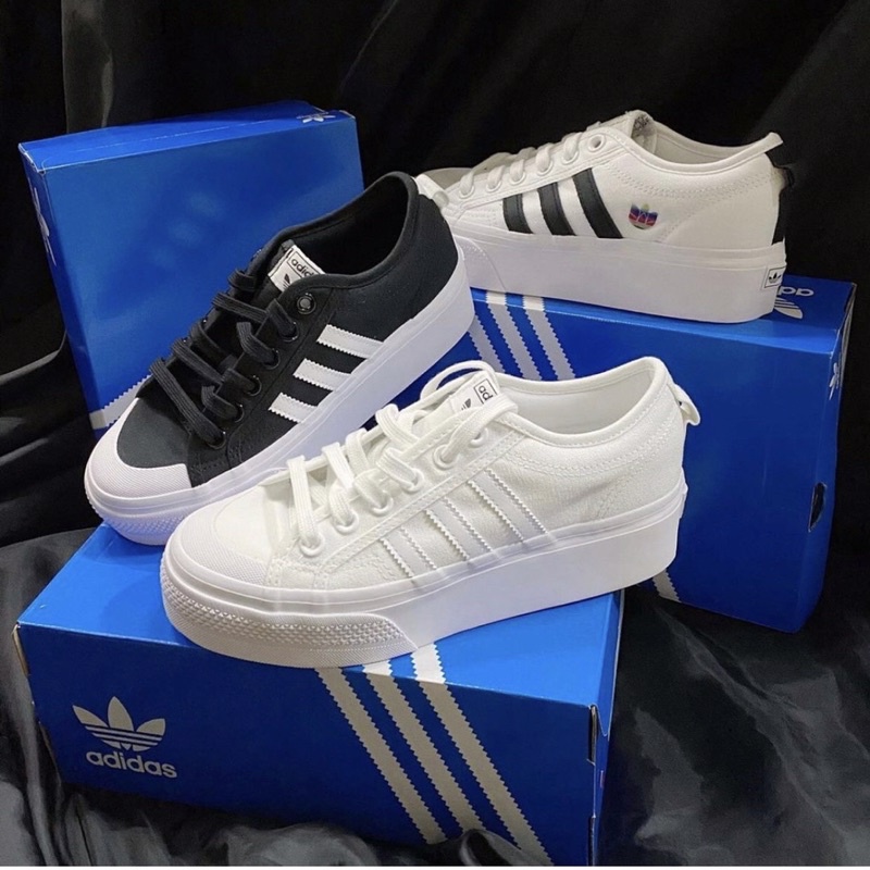 Giày thể thao NIZZA PLATFORM BLACK