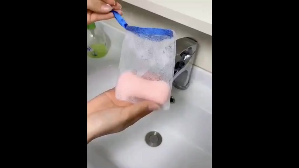 PVN34066 Túi Lưới Đựng Xà Bông Tắm Tạo Bọt Tiện Lợi T2 | BigBuy360 - bigbuy360.vn