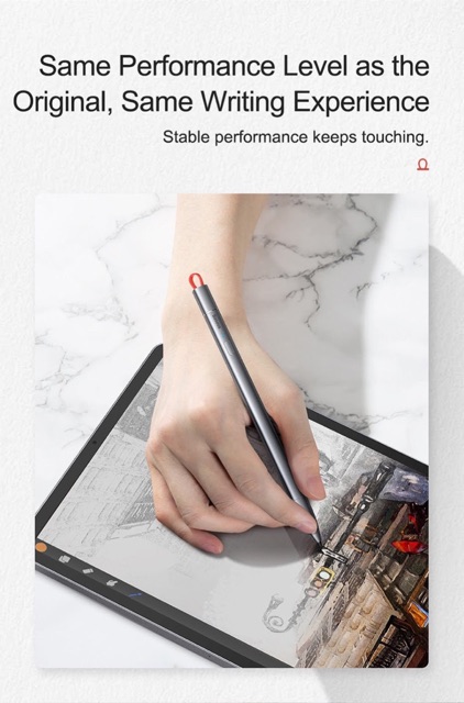 Bút cảm ứng Stylus dành cho iPad Baseus Square Line Capacitive ( Hỗ trợ iPad Pro 11/12.9inch, iPad mini 5th, iPad Air 3 | BigBuy360 - bigbuy360.vn