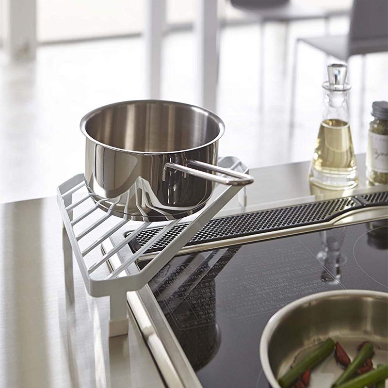 Giá để đồ Tam Giác Trong Bếp Giá để Chảo / đĩa Bếp