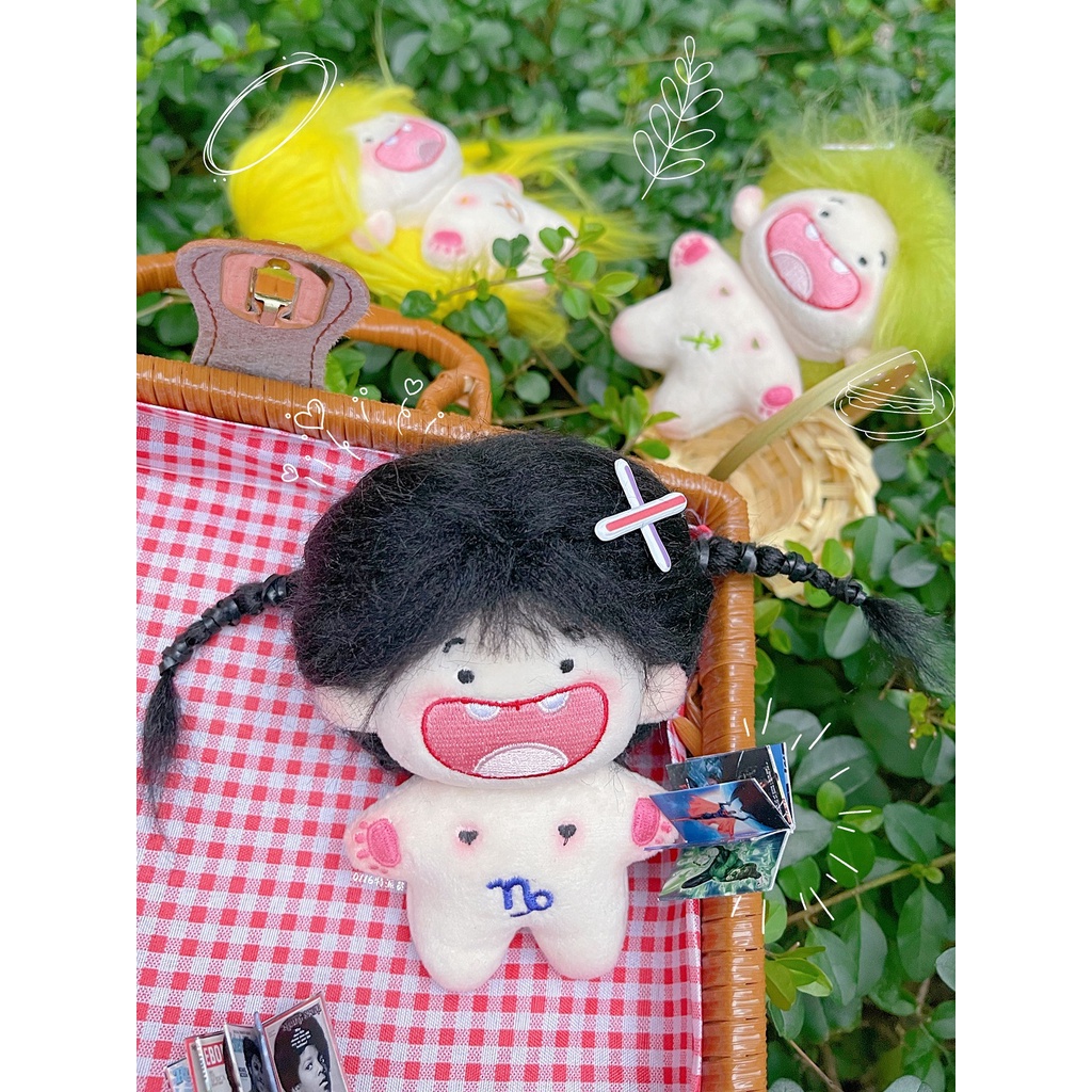 Búp bê cung hoàng đạo tóc tơ 10cm