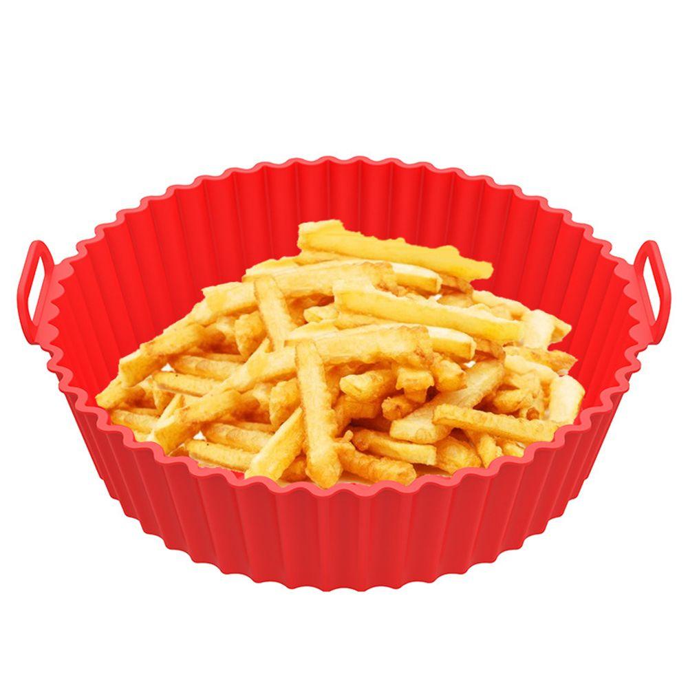 KUNHEV Nồi Chiên Không Dầu Bằng Silicone Có Thể Tái Sử Dụng