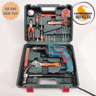 Máy khoan GSB 13 và bộ dụng cụ 31 chi tiết