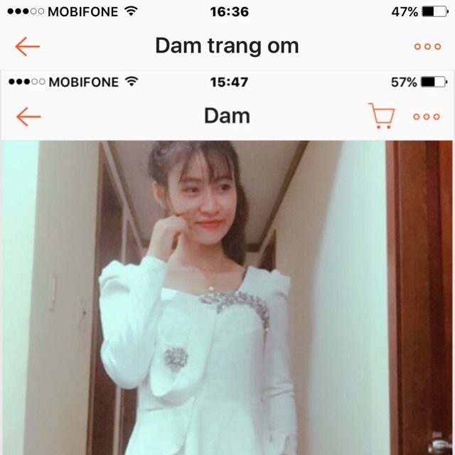 Dam om trang 