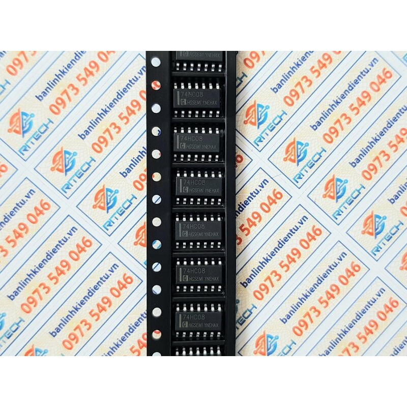 [Combo 10 chiếc] 74HC08D, SN74HC08D IC Chức Năng SOP-14