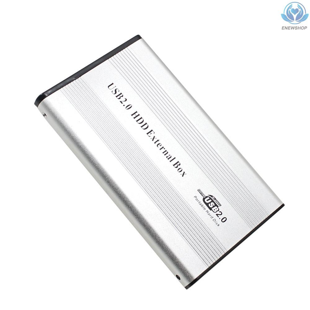 Hộp Đựng Ổ Cứng 2.5 '' Ide Hdd Usb 2.0 Bằng Hợp Kim Nhôm