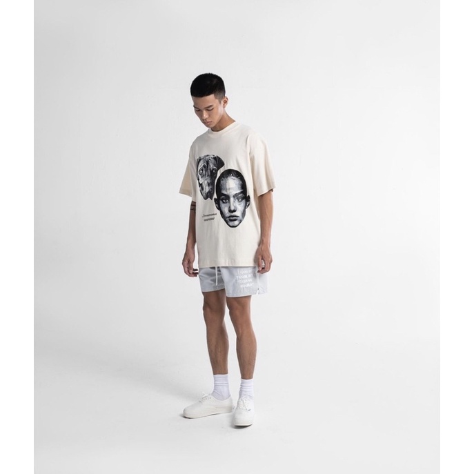 Áo thun unisex form rộng stressmama