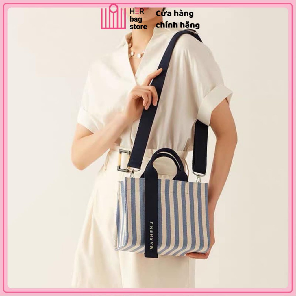 [Mã HERB88 giảm 8% đơn 99K] Túi vải canvas cao cấp Nữ Marhen J đeo vai xách tay đeo chéo thời trang Hàn Quốc giá rẻ