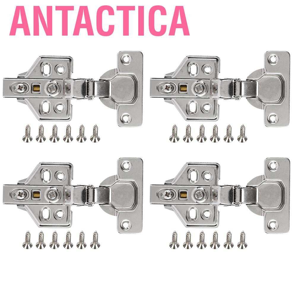 Set 4 Bản Lề Cho Cửa Tủ Gỗ