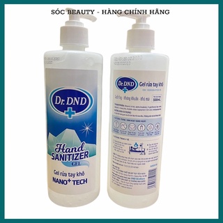 Mẫu mới Gel rửa tay khô Dr DND 500ml