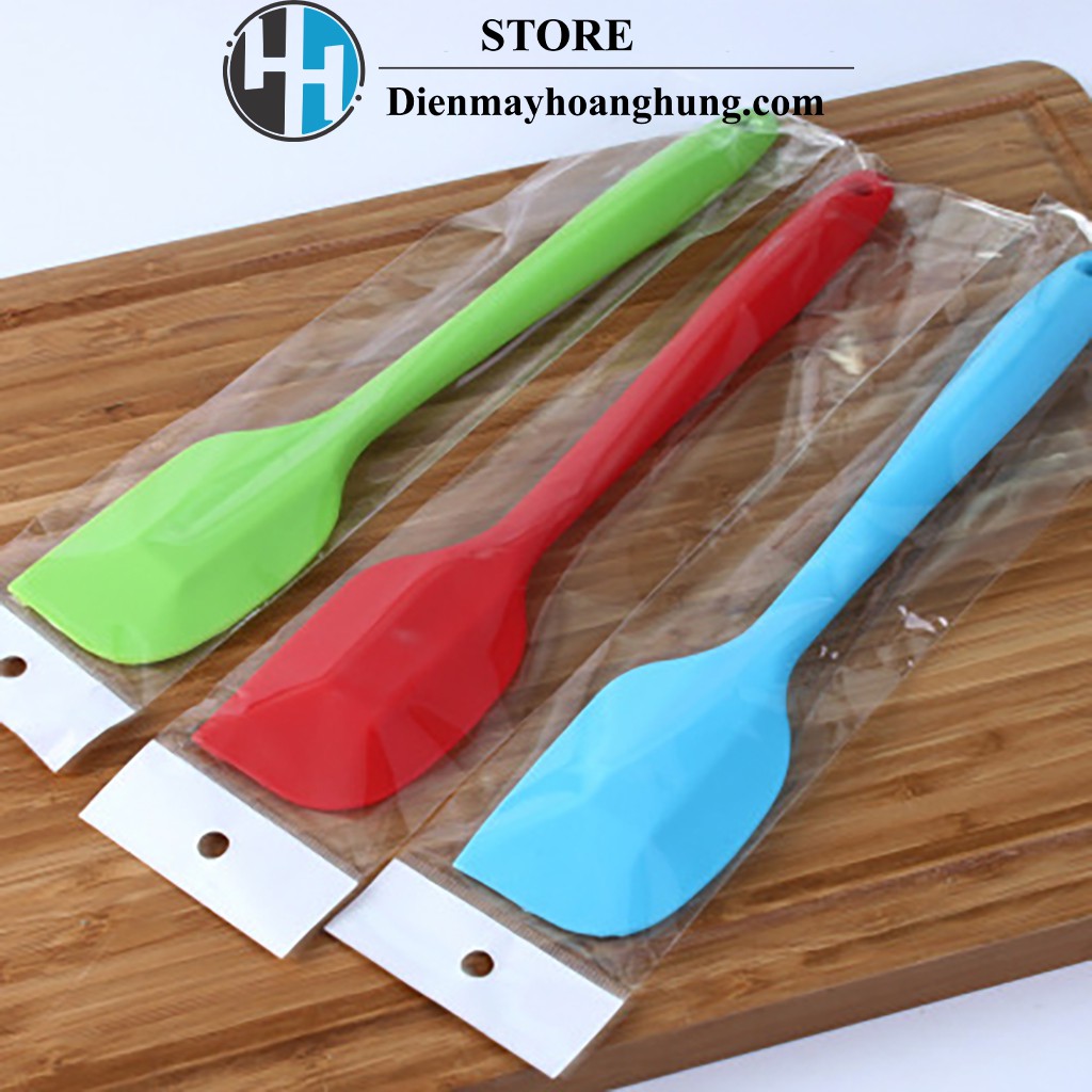 [Rẻ vô địch] Dụng cụ làm bánh chuyên nghiệp: Spatula phới trộn bột, phới dẹt silicon, dùng lật thức ăn