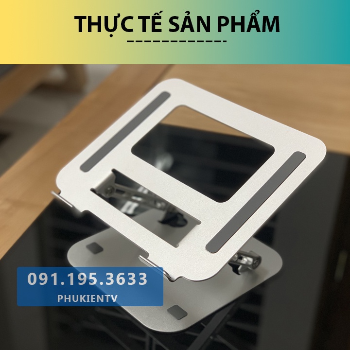 #LS515 – Giá đỡ nâng hạ Laptop – Laptop Stand ErgoTek E515 11 - 17.3 Inch - Hợp kim nhôm – Tản nhiệt – Tuỳ chỉnh độ cao