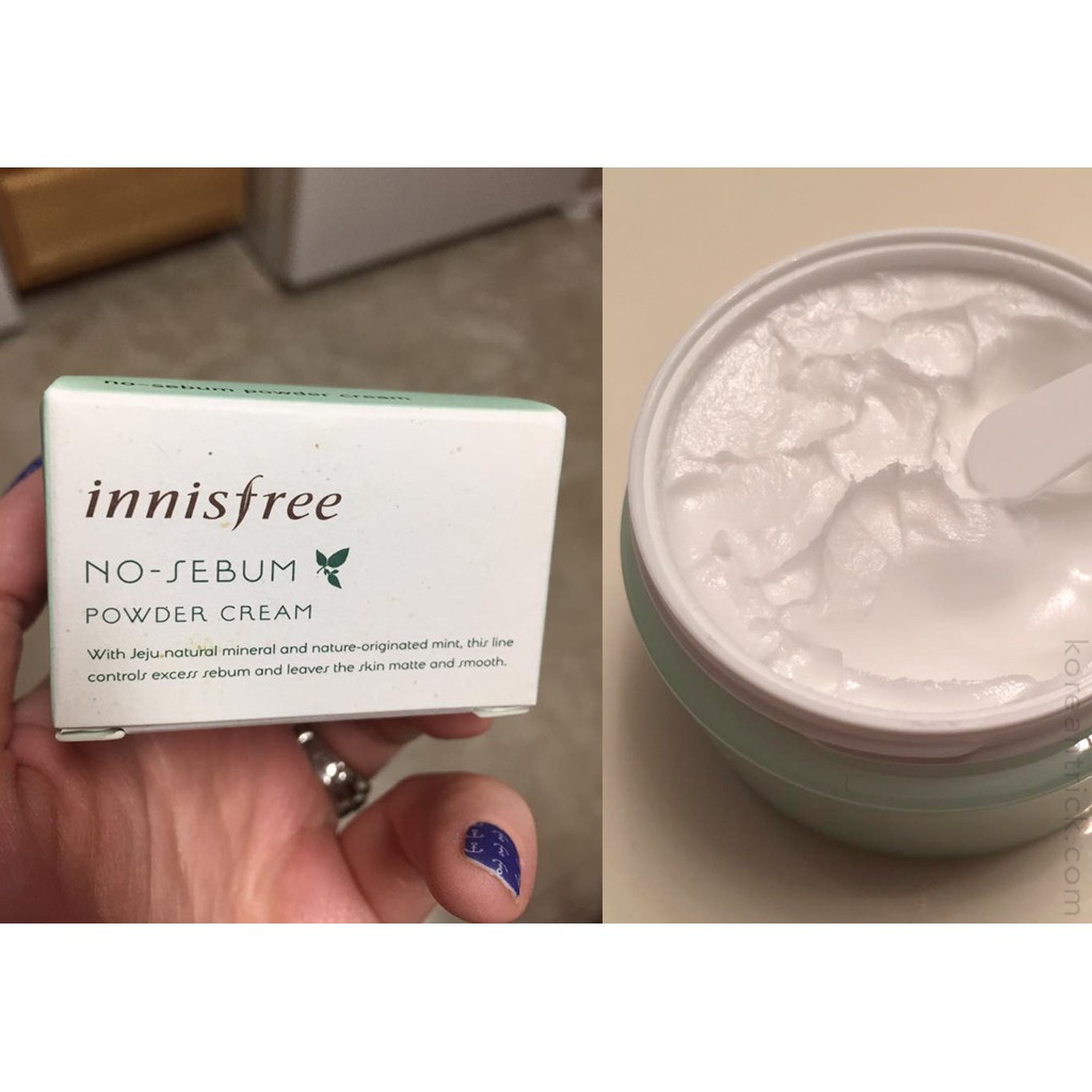 {THANH LÝ} Kem Dưỡng Da Kiềm Dầu Innisfree No-Sebum Powder Cream 25g