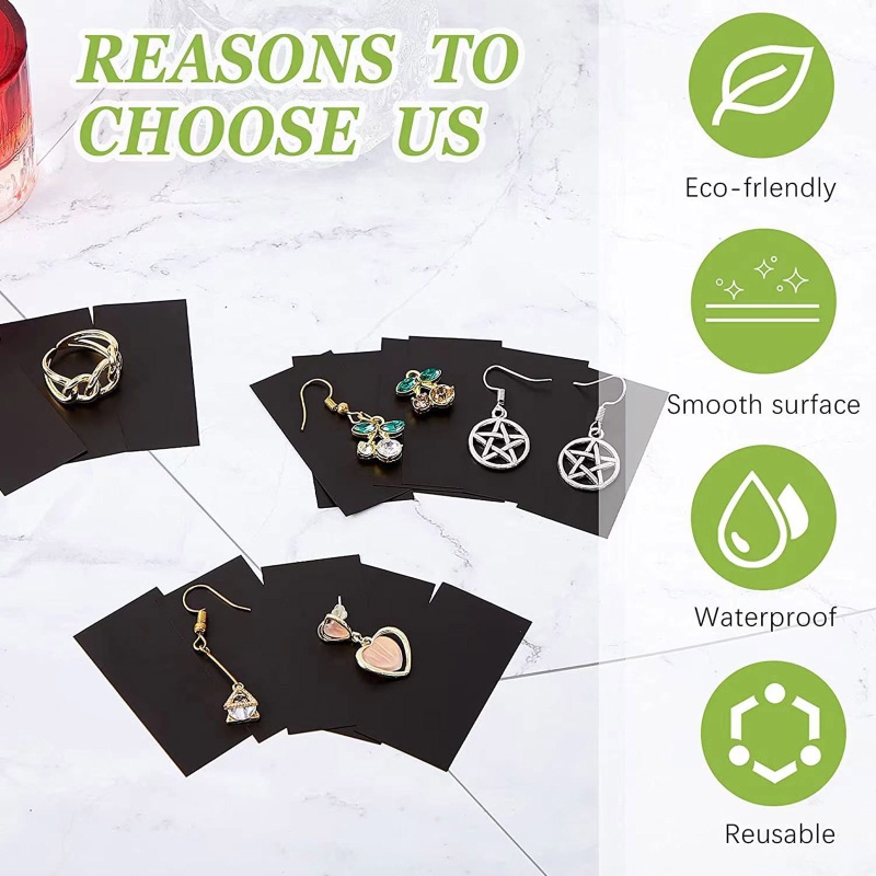 Sa Set 45 Miếng Dán Chống Xỉn Màu Cho Trang Sức 1x2 inch