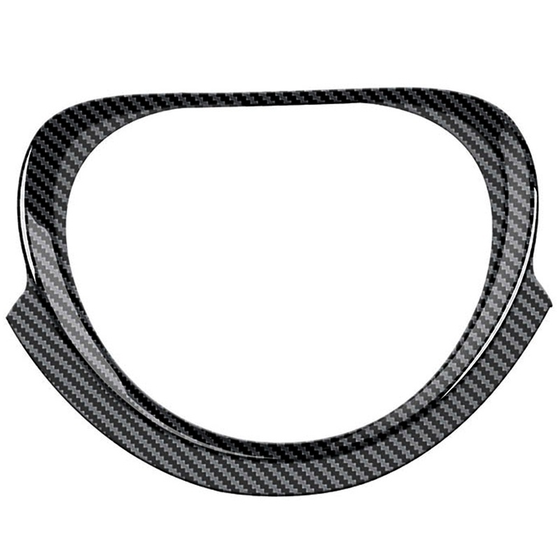 Khung Viền Trang Trí Vô Lăng Xe Hơi Honda Vezel HR-V HRV 2021 2022 Bằng Sợi Carbon