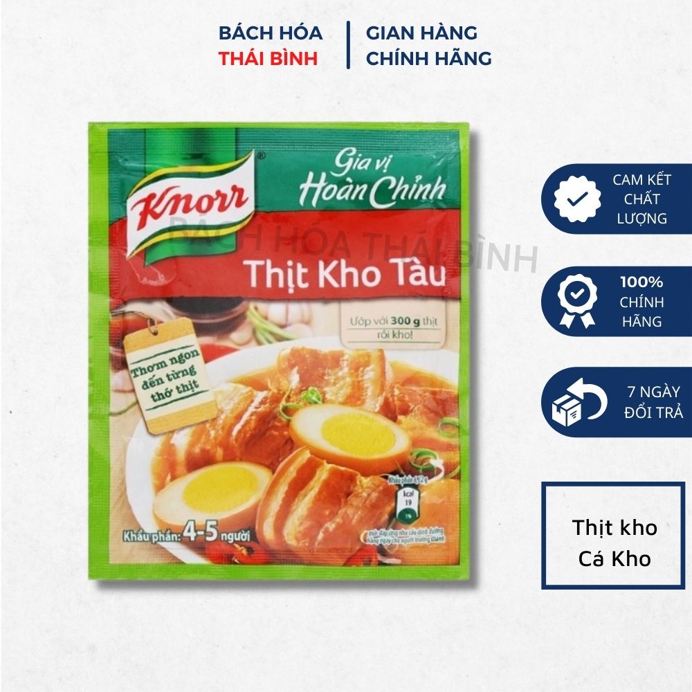 Gia Vị Thịt Kho Tàu, cá kho Knorr Gói 28g