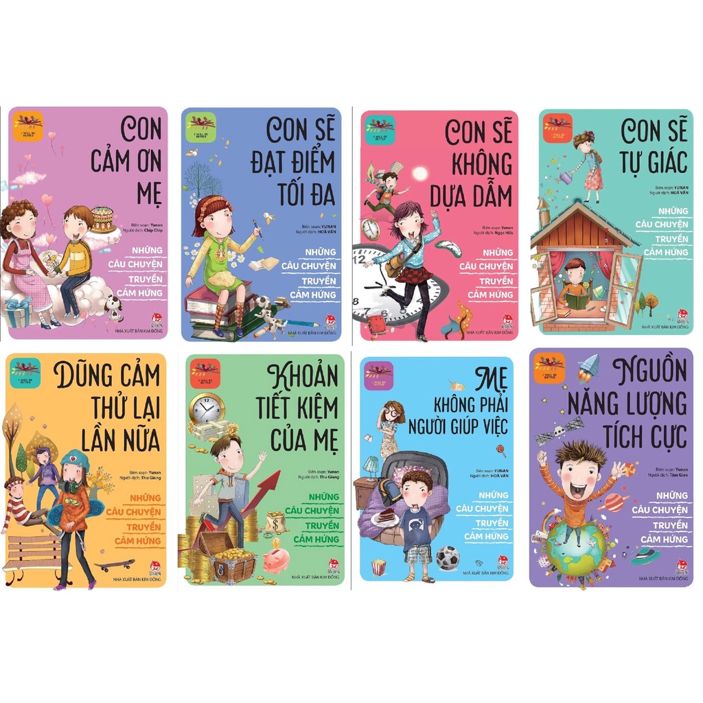 Sách - Trọn bộ Những câu chuyện truyền cảm hứng - 8 quyển