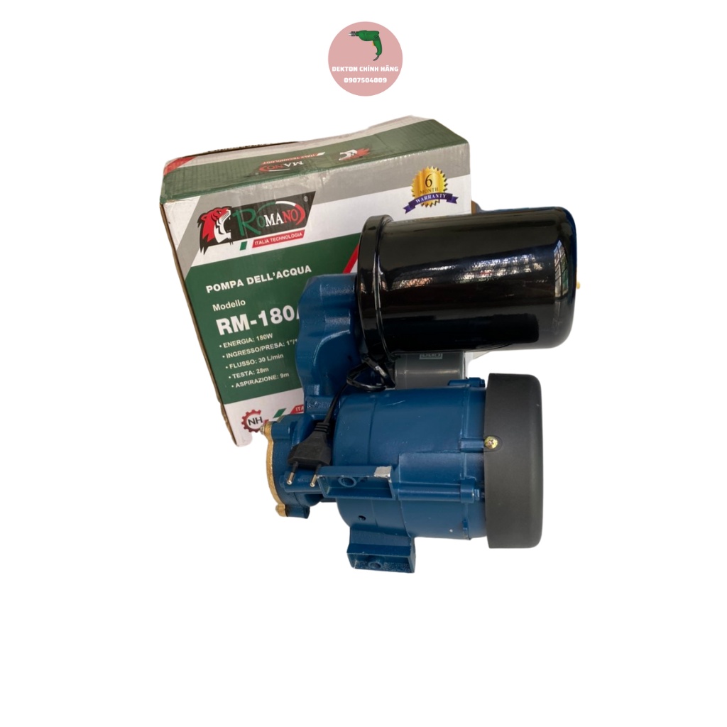 Máy bơm tăng áp Romano 180A, lưu lượng 30L/phút