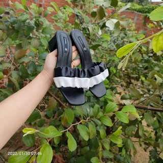giày cao gót bigsize phối màu(size 35-45)