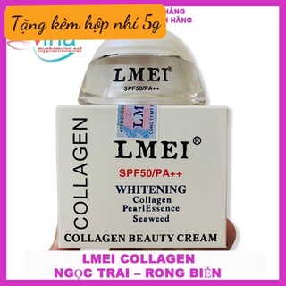 KEM DƯỠNG TRẮNG DA LMEI COLLAGEN NGỌC TRAI 25GR(tặng kèm hũ nhí)