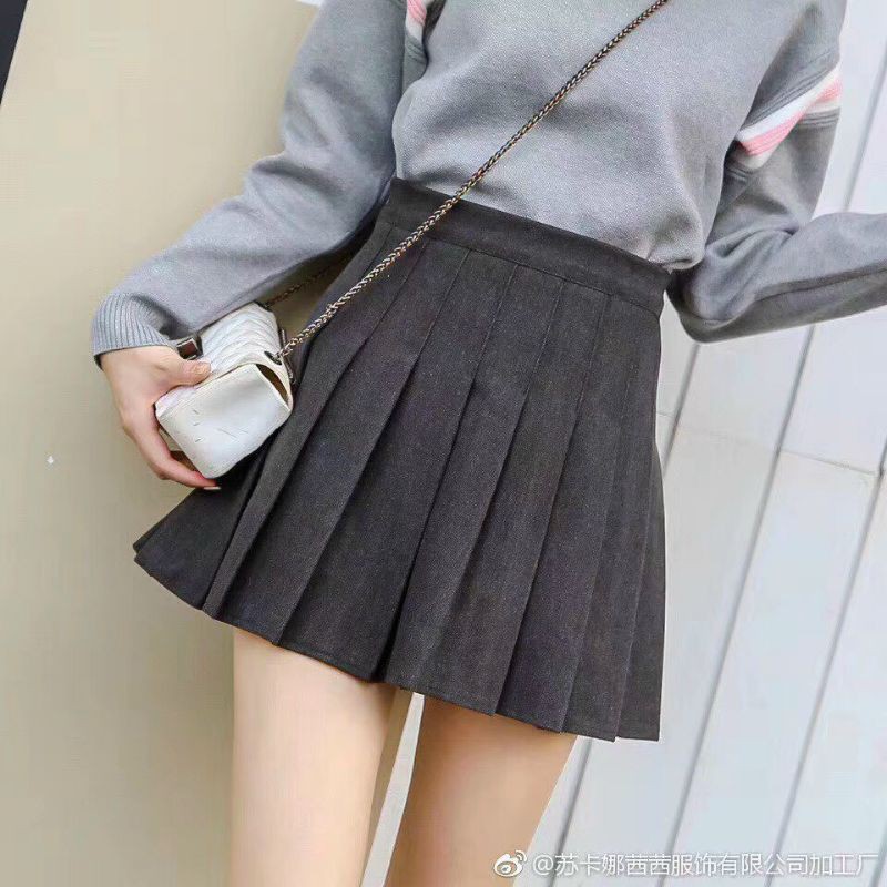 Chân váy xếp li dạ hàng QC | BigBuy360 - bigbuy360.vn