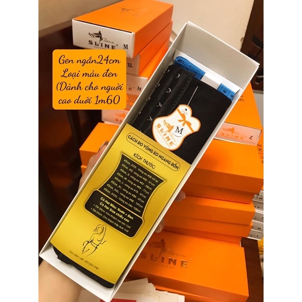 Gen nịt bụng Sline hộp cam