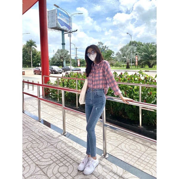 skinny Jean co giãn chất siêu mịn