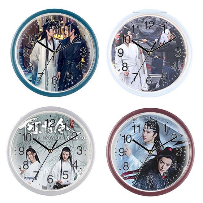 Đồng hồ treo tường cổ trang DHTI26 đồng hồ kaws cute trần tình lệnh tiêu chiến vương nhất bác 13 đến15cm