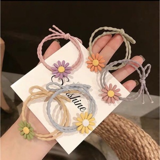 Thun cột tóc hoa cúc