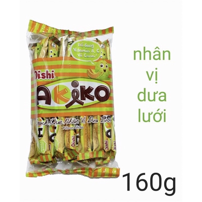 Bánh Snack Akiko 160g đủ 6 vị( 20 que x 8g )