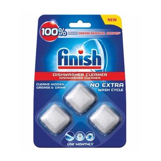 Viên vệ sinh máy rửa bát Finish - Vỉ 3 viên