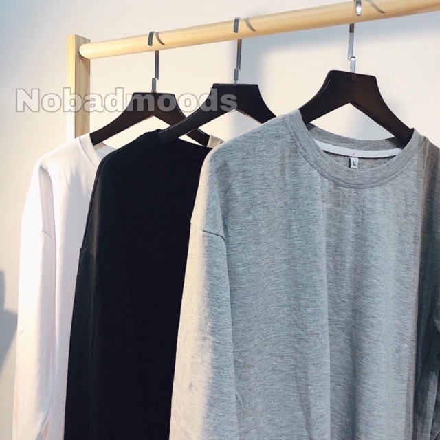 Tay dài trơn longtee Nam Nữ - Sale 59K