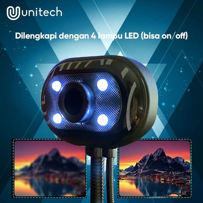 Webcam Kỹ Thuật Số Unitech Có Giá Đỡ Kèm Mic Cho Pc / Usb | BigBuy360 - bigbuy360.vn