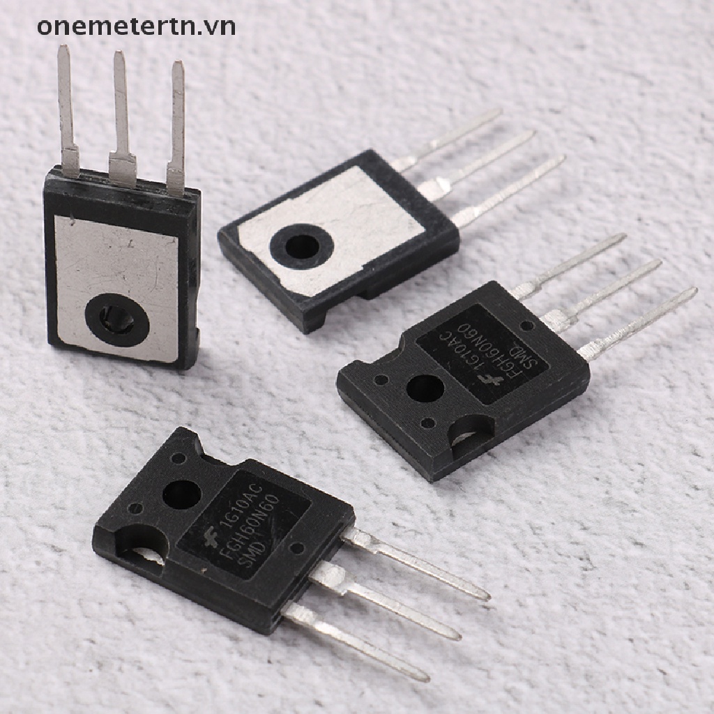 onemetertn  10Pcs/lot FGH60N60SMD FGH60N60 600V, 60A field stop IGBT TO-3P  VN