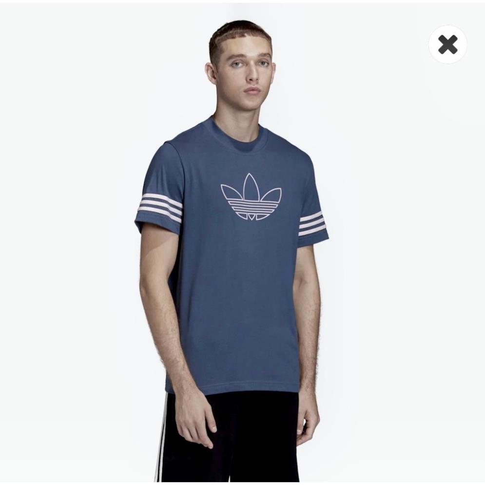Áo Thun Cộc Tay Unisex Adidas Outline !