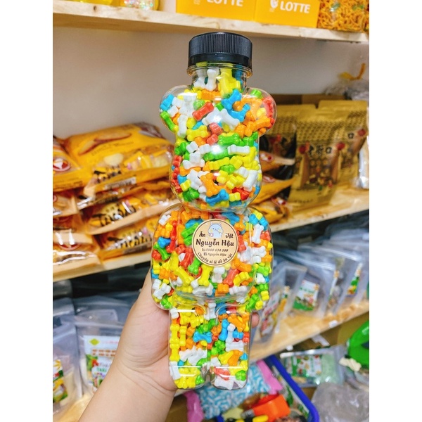 Kẹo Chai Gấu BearBrick Các Loại Chai 500ml