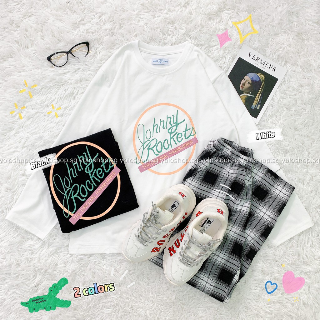 Áo thun dài tay  ROCKET  phông Unisex nam nữ tee oversize form rộng pull Ulzzang Streetwear Hàn Quốc vải mềm