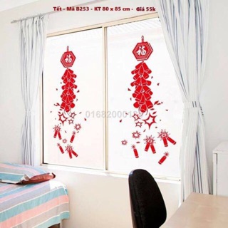 Tranh dán tường ngày Tết