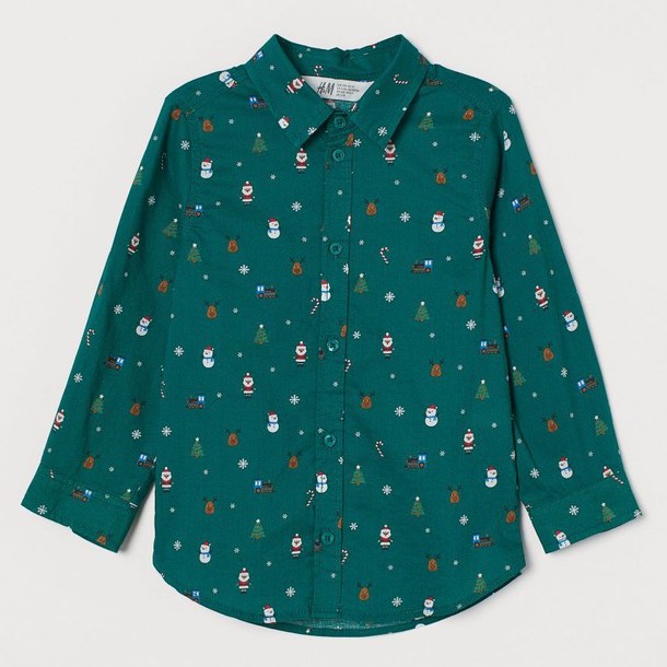 Áo sơ mi bé trai HM rẻ nhất thị trường