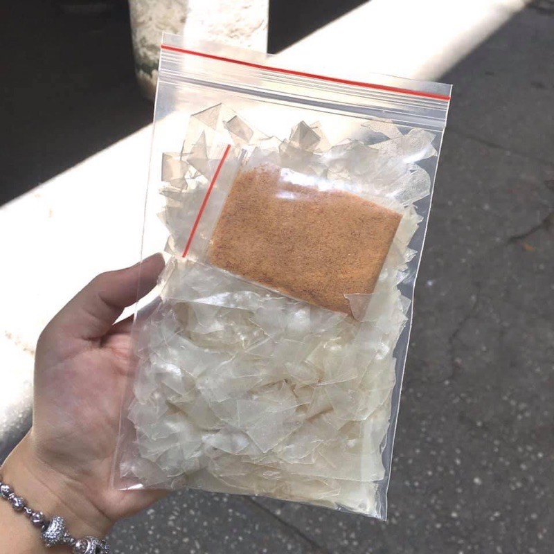 Bánh tráng phơi sương muối nhuyễn