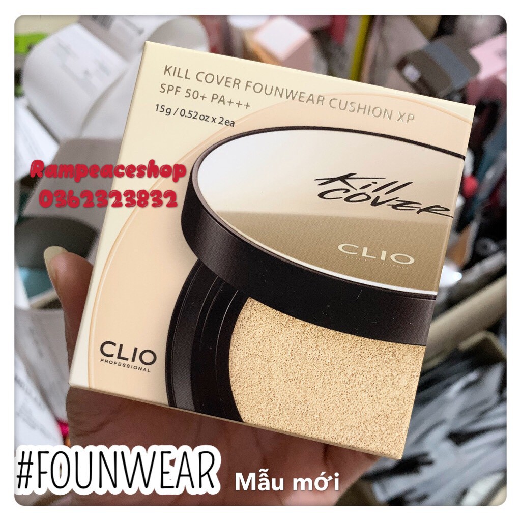 Set Phấn Nước Clio Kill Cover Founwear Cushion XP Primer - Mẫu mới | BigBuy360 - bigbuy360.vn