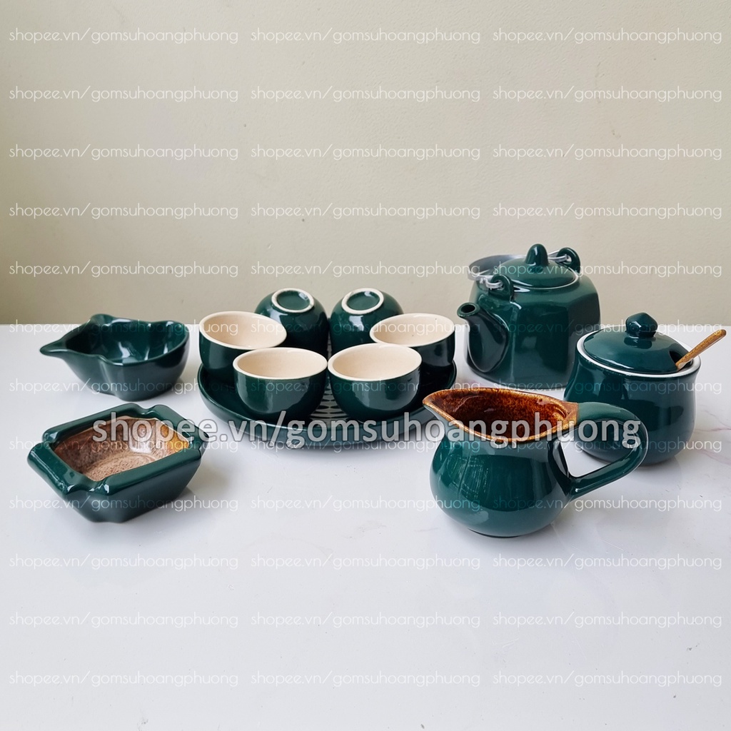 Ấm chén pha trà và phụ kiện phong cách Vintage