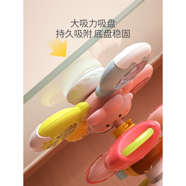 Bộ đồ chơi con quay Spiner Candy kết hợp gặm nướu kích thích thị giác cho bé- Đồ chơi đầy nhà