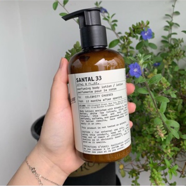 [𝗟𝗘𝗟𝗔𝗕𝗢] Sản Phẩm Le Labo Santal 33 Body Lotion + Shower Gel (Dưỡng thể và Sữa tắm) 237ml