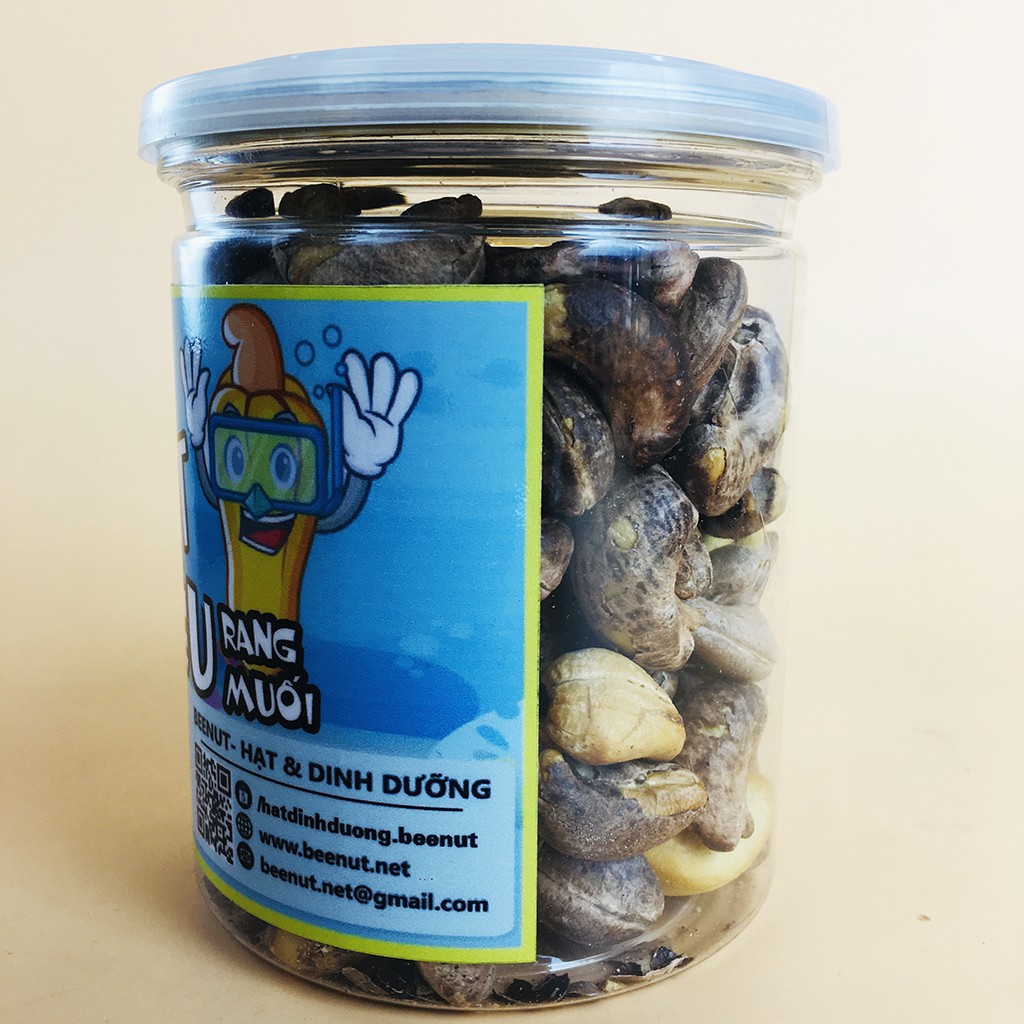 Hạt điều rang muối Bình Phước 50g, 250g Hột điều rang nguyên hạt nguyên vỏ lụa Hạt dinh dưỡng Đồ ăn vặt Healthy BeeNut