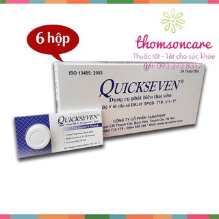 Combo 6 que thử thai QUICKSEVEN - Hà Nội