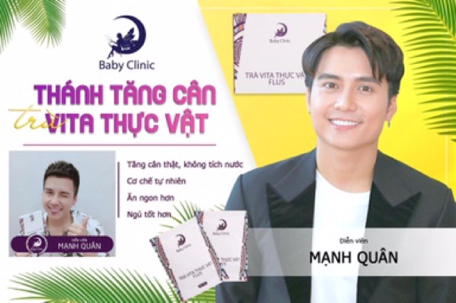 Trà tăng cân vita thực vật flus