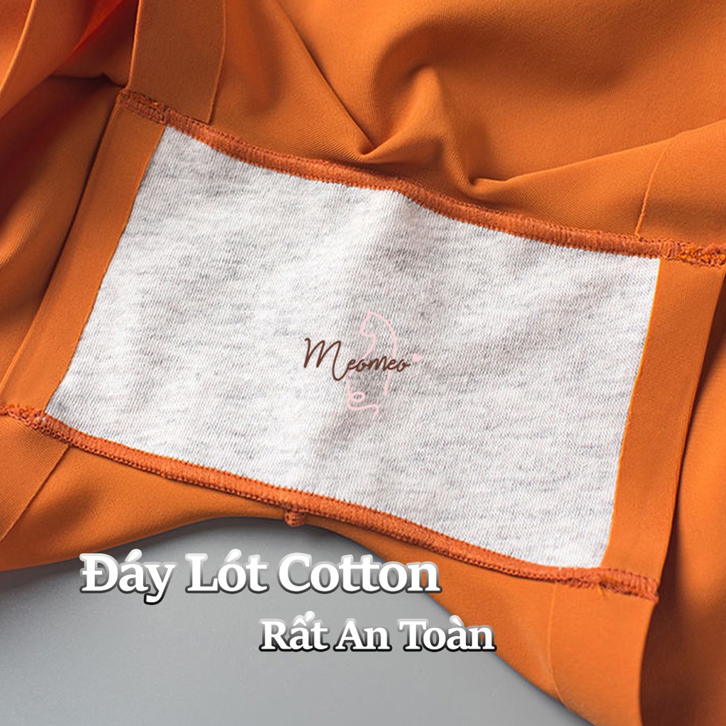 Quần Lót Đùi Nữ Không Viền - Quần Chíp Đùi Mặc Trong Váy Chất Cotton Lụa Kháng Khuẩn Siêu Mỏng Siêu Mịn [BINO]